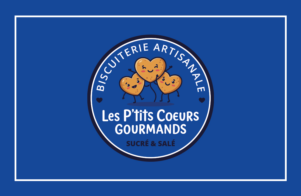 Carte de visite Les P'tits Cœurs Gourmands — verso