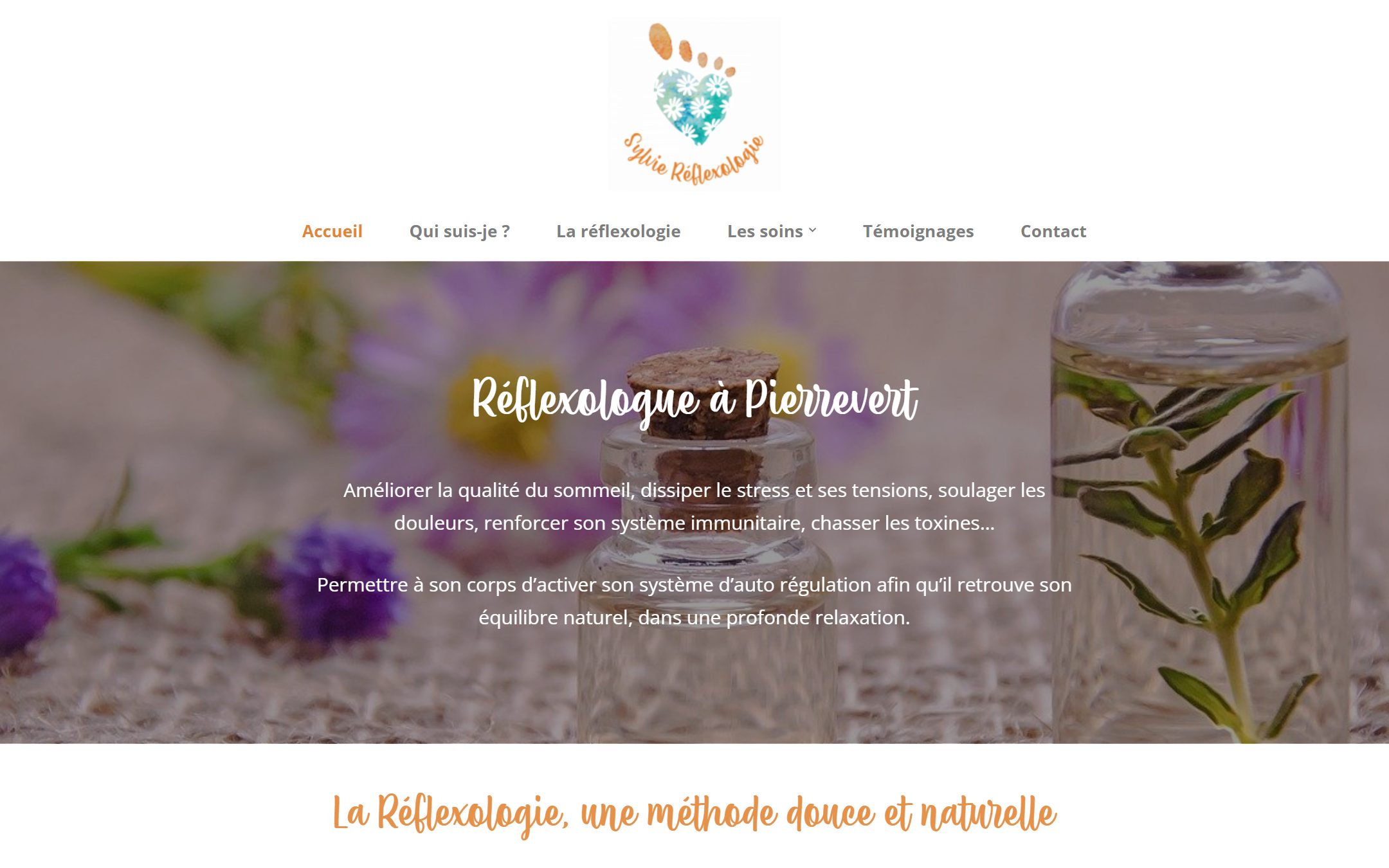 Site Sylvie Chomat Graf — version ordinateur